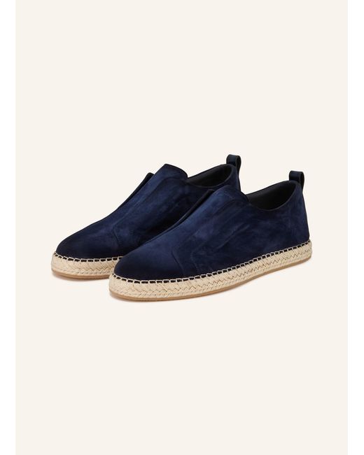 Santoni Espadrilles VIC in Blue für Herren