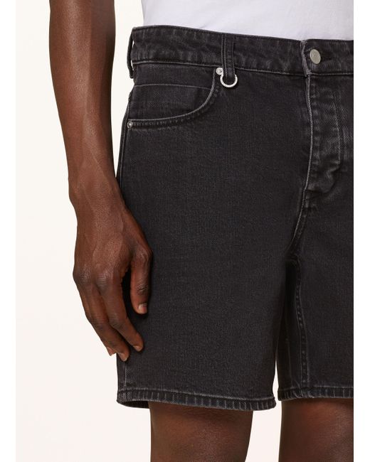 Neuw Jeans-Shorts Slim Relaxed in Black für Herren