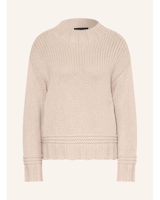 Repeat Cashmere Natural Cashmere-Pullover