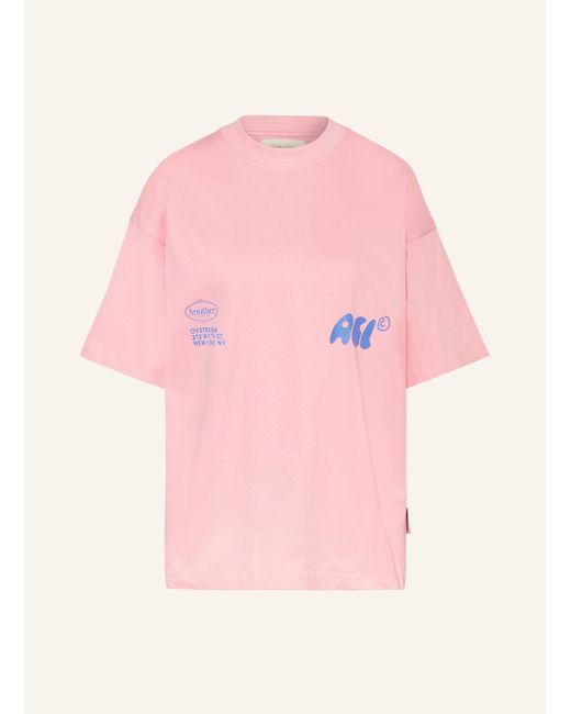 Another Cotton Lab Pink Oversized-Shirt