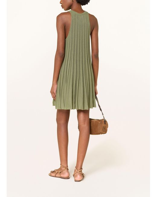 Ba&sh Green Strickkleid SINNTA