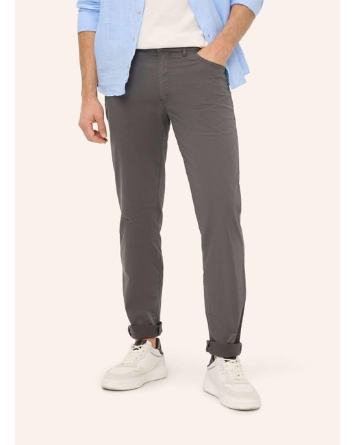 Brax Hose CADIZ U Straight Fit in Gray für Herren