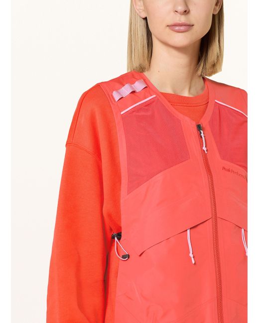 Peak Performance Pink Funktionsweste TRAILBLAZER