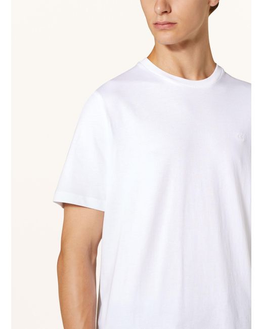 Calvin Klein T-Shirt in White für Herren