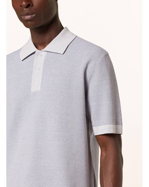 Drykorn Strick-Poloshirt TAMIAN Relaxed Fit in Multicolor für Herren