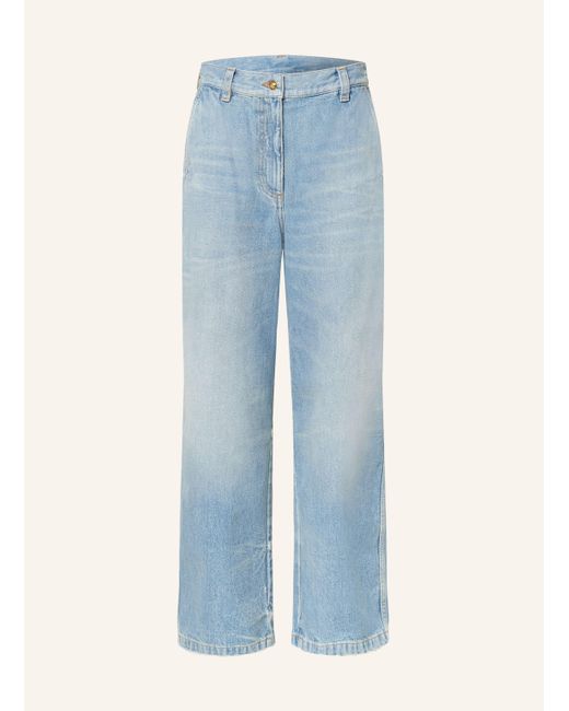 Palm Angels Blue Straight Jeans