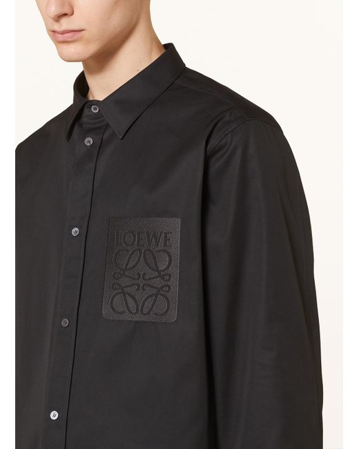 Loewe Hemd Comfort Fit in Black für Herren