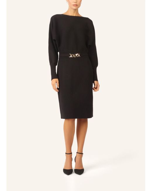 Apart Black Strickkleid