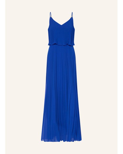 Apart Blue Abendkleid mit Plissees