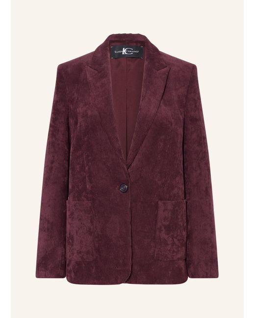 Luisa Cerano Purple Cordblazer
