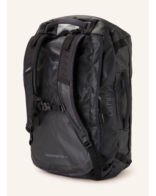 Osprey Black Reisetasche TRANSPORTER® DUFFEL 40