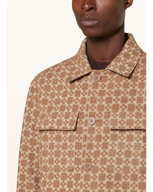 Sandro Overjacket in Natural für Herren