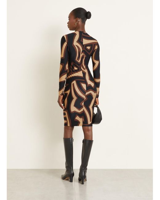 Emilio Pucci Black Etuikleid