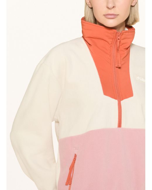 Columbia Pink Fleece-Troyer SEQUOIA GROVETM