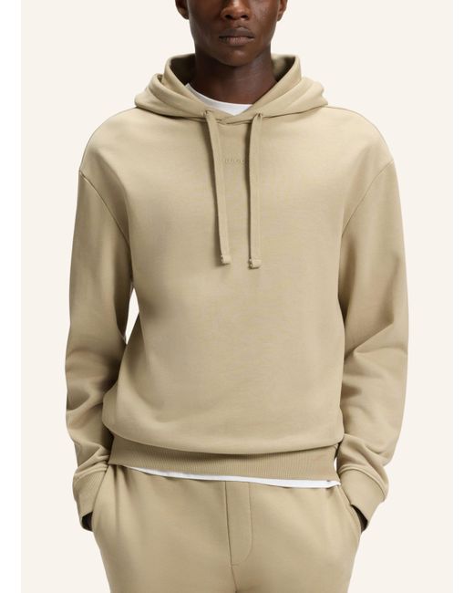 HUGO Sweatshirt TRACKSUIT_DAPODAYOTE Relaxed Fit in Natural für Herren