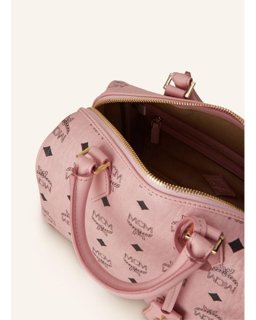 MCM Pink Handtasche ELLA BOSTON VISETOS