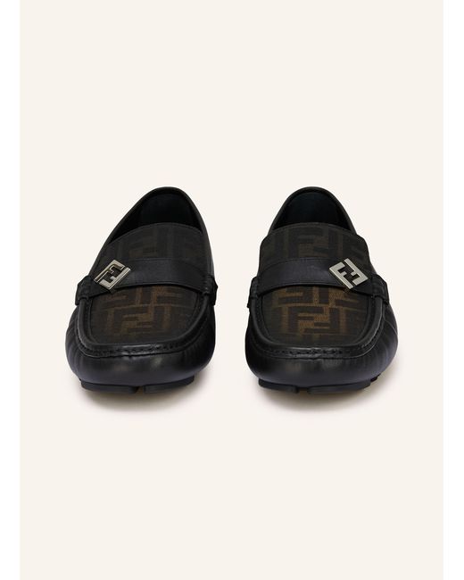 Fendi Mokassins DRIVER in Black für Herren