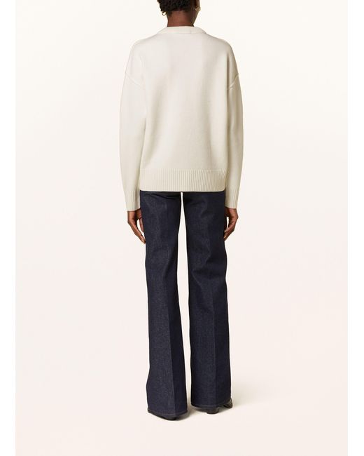 AMI White Pullover