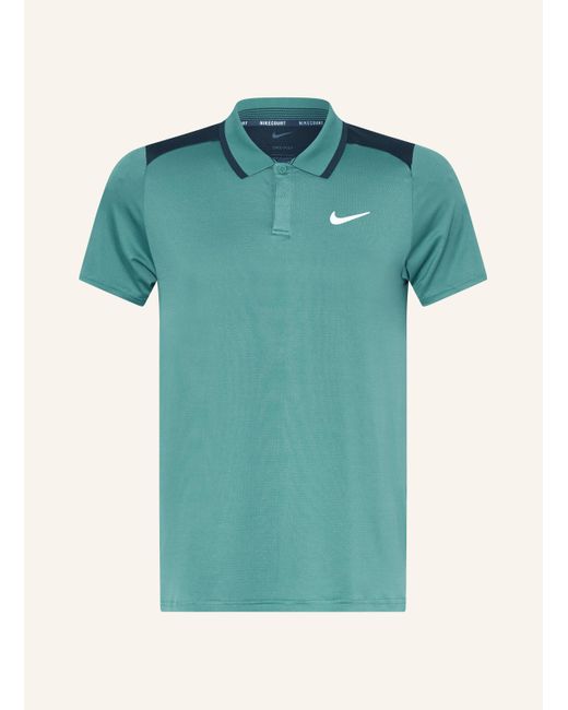 Nike Funktions-Poloshirt COURT ADVANTAGE in Green für Herren