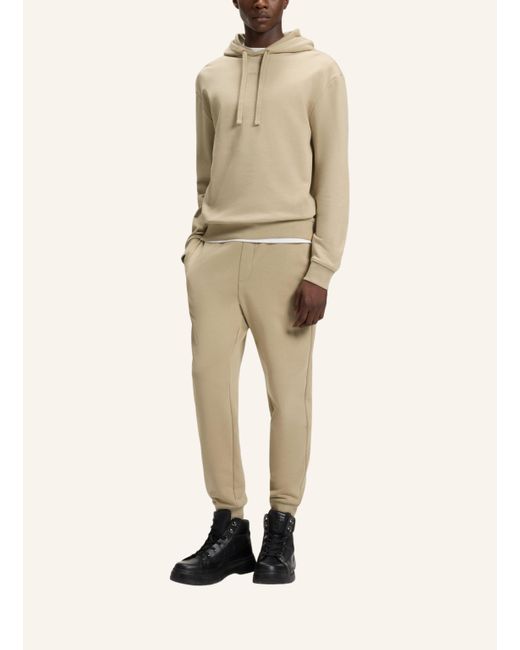 HUGO Sweatshirt TRACKSUIT_DAPODAYOTE Relaxed Fit in Natural für Herren