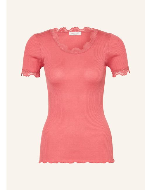 Rosemunde Pink T-Shirt BABETTE aus Seide