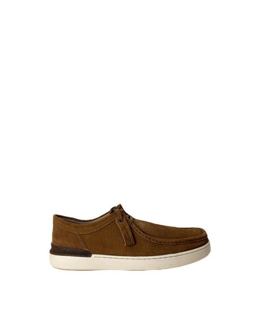 Clarks Slip On Shoes in Brown for Men | Lyst