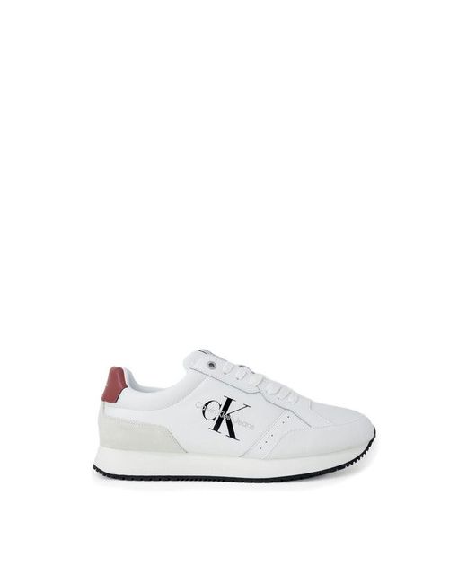 calvin klein jeans sneakers white
