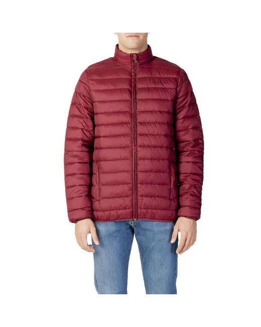 Aquascutum Jacket in Red for Men | Lyst