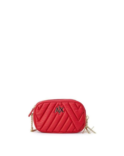 Armani Exchange Bag in Red Lyst