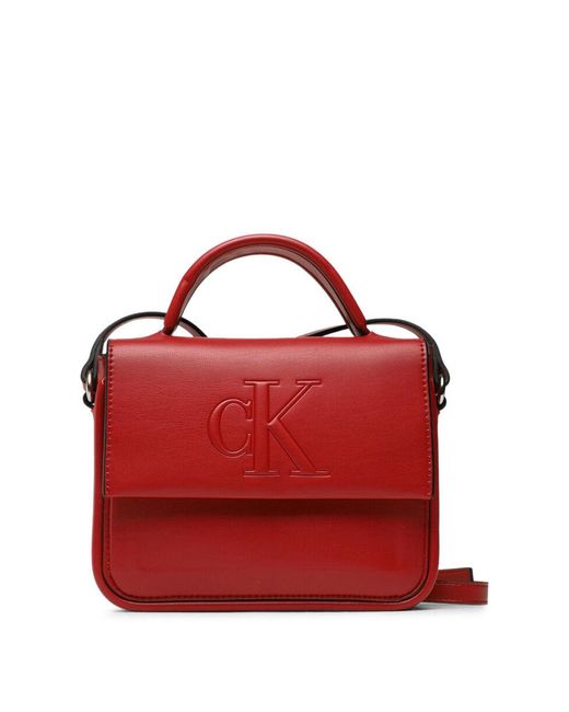 Calvin Klein Crossbody Bags in Red Lyst