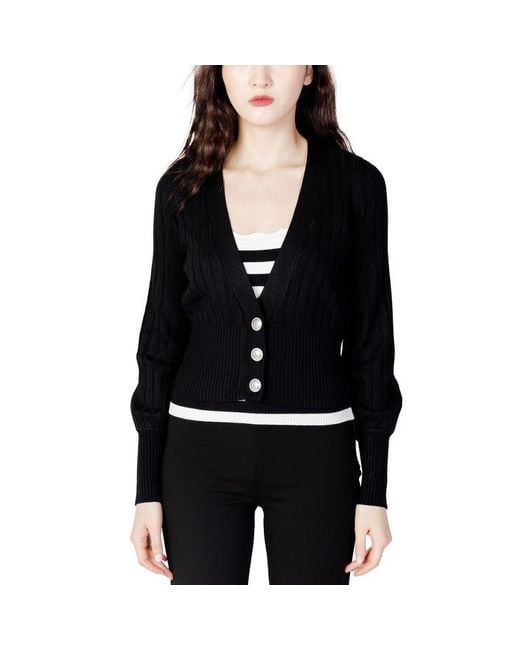 Guess Cardigan in Black | Lyst
