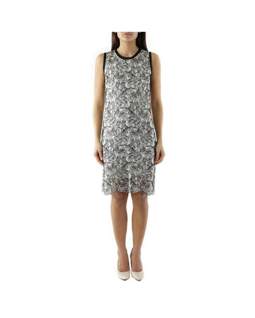 Cristina Gavioli Dress in Gray | Lyst