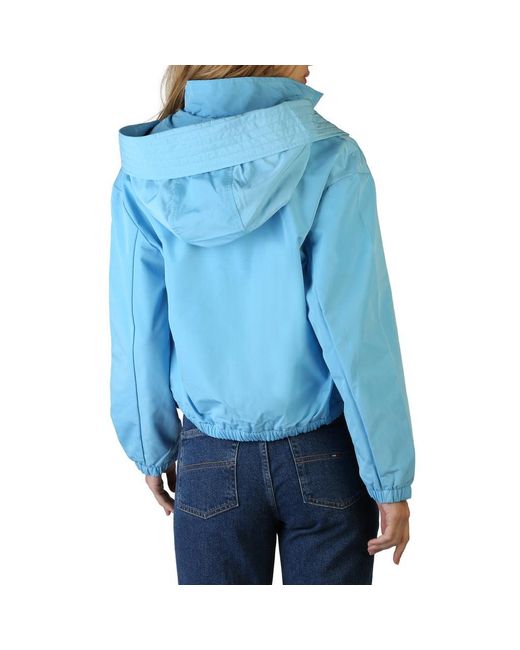 Tommy Hilfiger Packable Windbreaker Jacket in Blue | Lyst