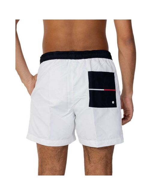 TOMMY HILFIGER JEANS Swimwear in White for Men | Lyst