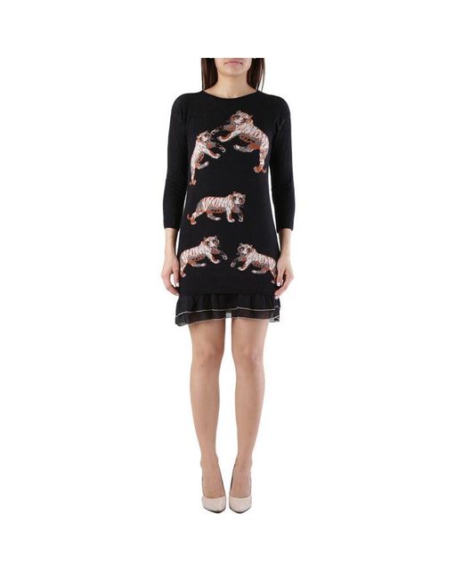 Cristina Gavioli Dress in Black | Lyst