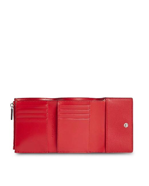 Calvin Klein Wallet in Red | Lyst