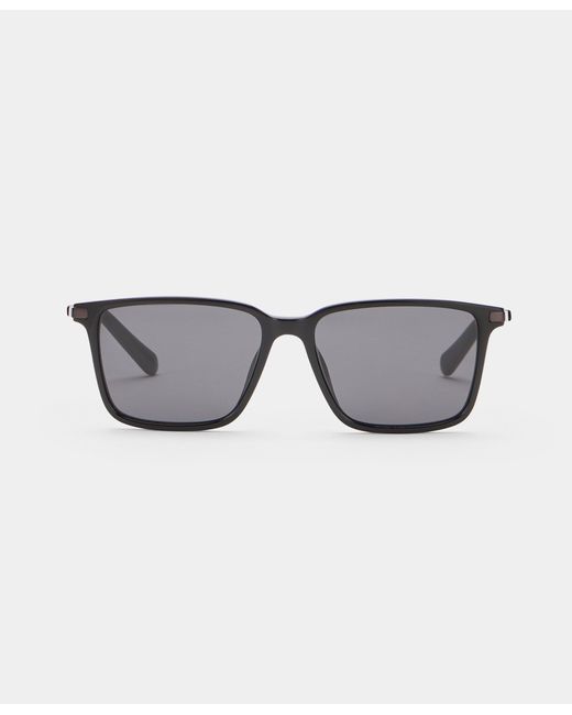 Brooks Brothers Gray Anthracite Sunglasses for men