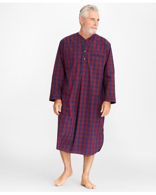 buffalo plaid nightshirt