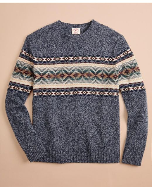 brooks brothers fair isle