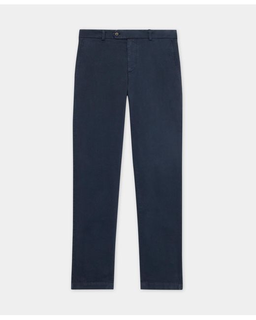 Regular Fit Soft Twill Kirman Chino di Brooks Brothers in Blue da Uomo