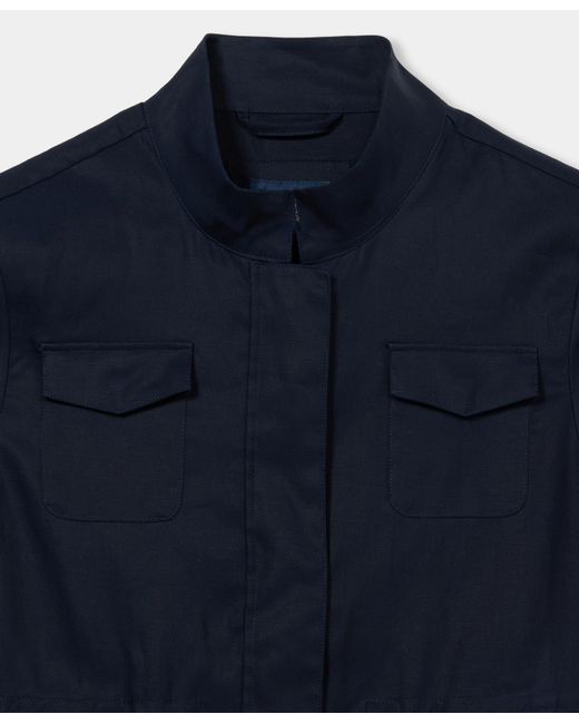 Brooks Brothers Blue Safari Jacket