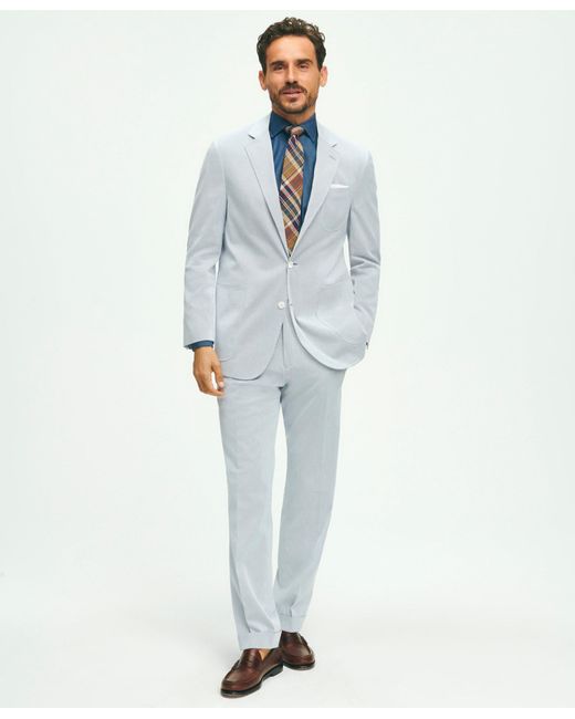Brooks Brothers Blue The No. 1 Sack Suit In Cotton Bedford Cord for men