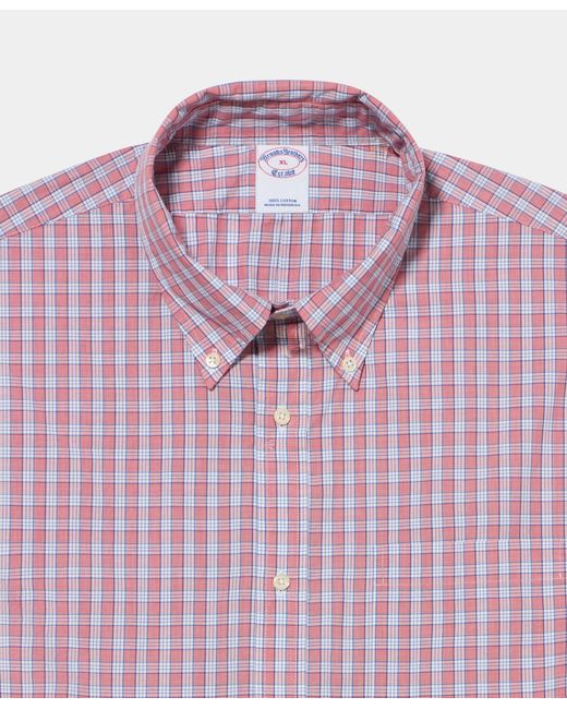 Brooks Brothers Pink Spt Ml Fdy Ls Poplin for men