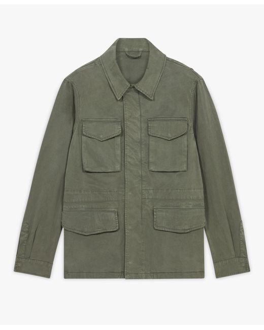 Veste Field Jacket Militaire En Coton Mélangé Brooks Brothers pour homme en coloris Green