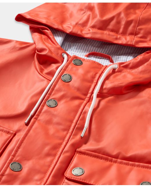 Brooks Brothers Red Double-Faced Raincoat for men