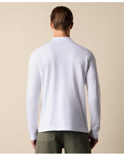 Brooks Brothers Polo Aus Baumwolle Piqué in White für Herren