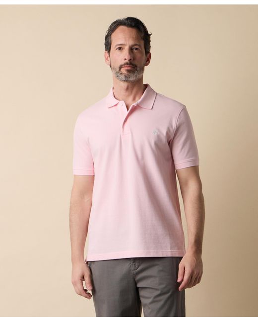 Brooks Brothers Pink Cotton Piqué Polo for men