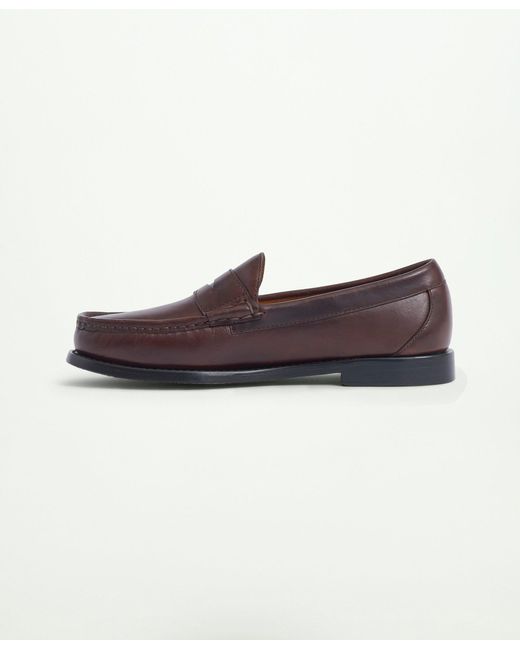 Brooks Brothers Westport Penny Loafers in Brown for Men Lyst