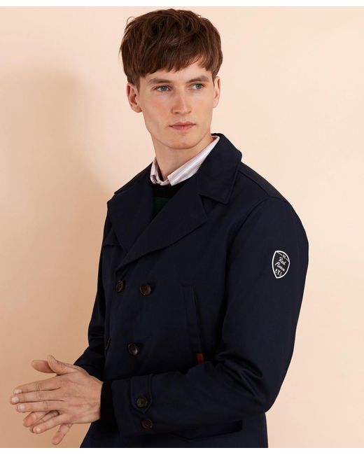 brooks brothers peacoat