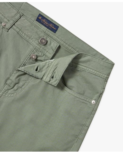 Pantalon Cinq Poches Militaire En Coton Stretch Brooks Brothers pour homme en coloris Green